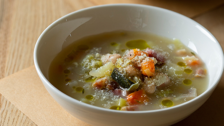 たっぷりお野菜のミネストローネ
