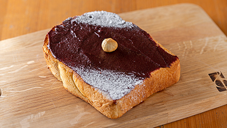 ショコラフランボワーズトースト